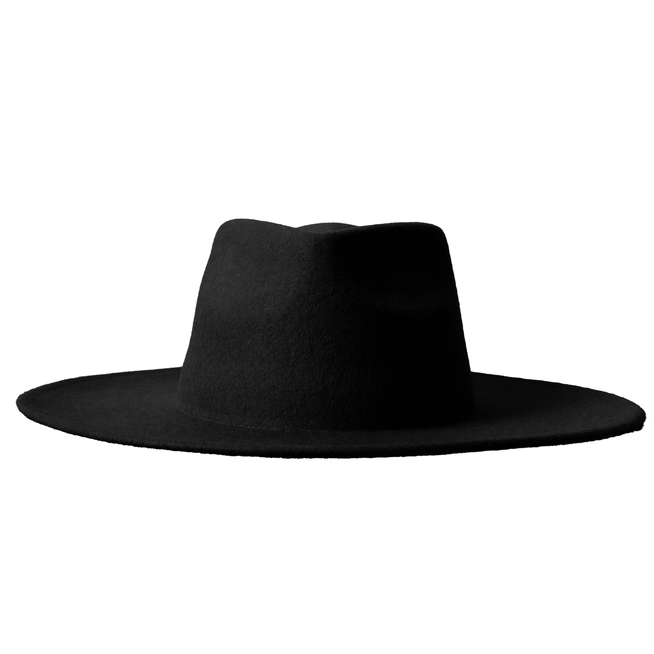 Mesa Black Hat fedora short brim unmutedcollective