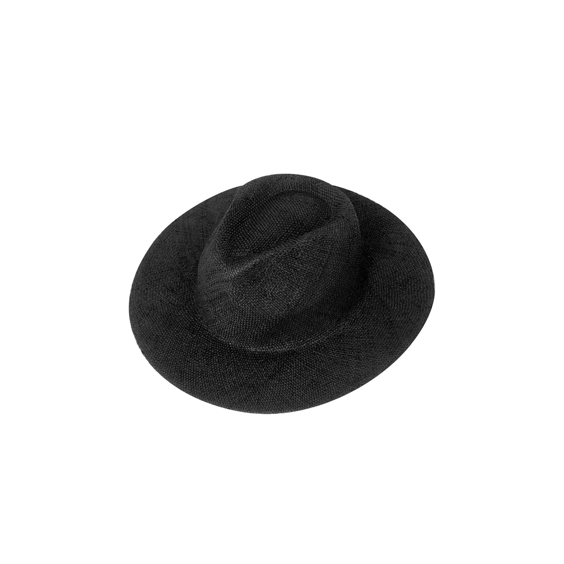 Coastline Black - Straw Fedora