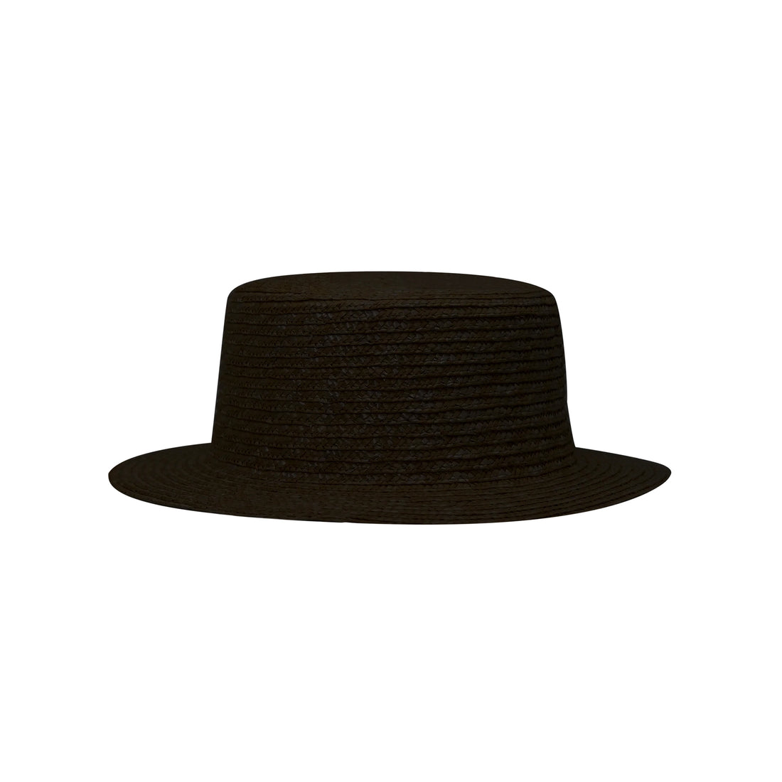 Quepos Black - Boater Short Brim